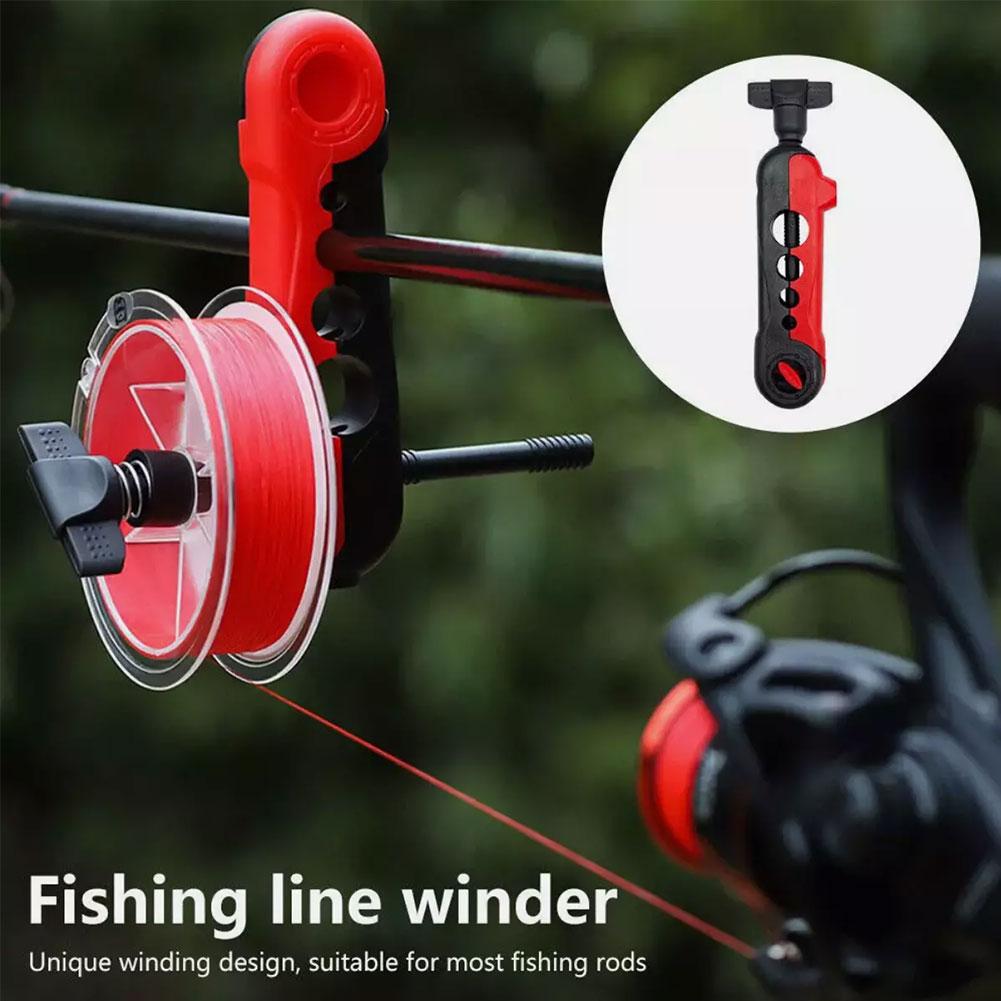 Fishing Line Dispenser - أداة لف خيط الصيد المحمولة، حامل