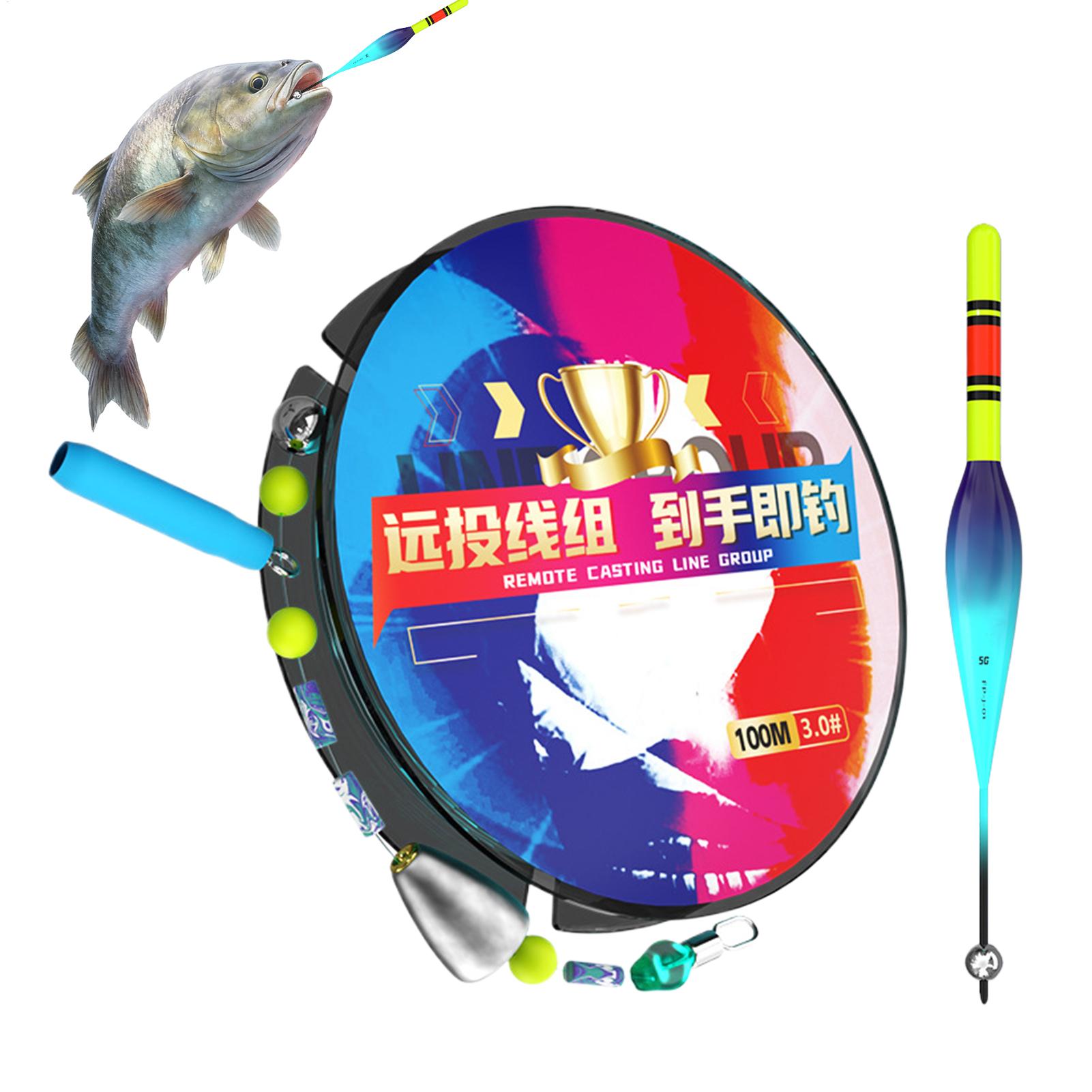 Saltwater Line - طقم خط صيد السمك بطول 100