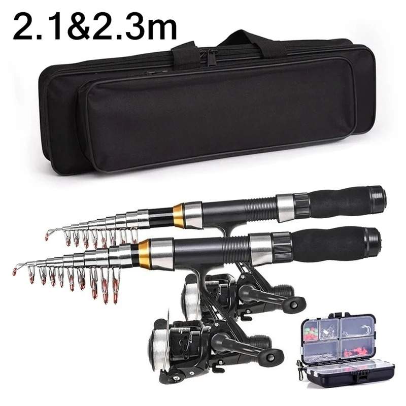 Fishing Line Spooler - BRAVMAK 2.1/ 2.3 mTelescopic الصيد رود