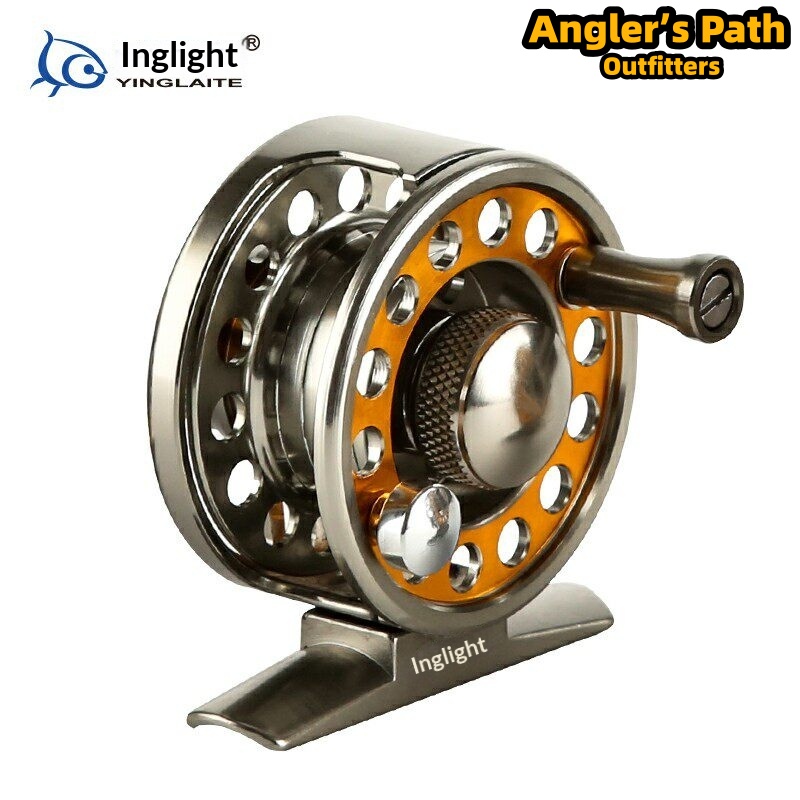 Ice Fishing Line - بكرة صيد يينغلايت معدنية بالكامل خفيفة