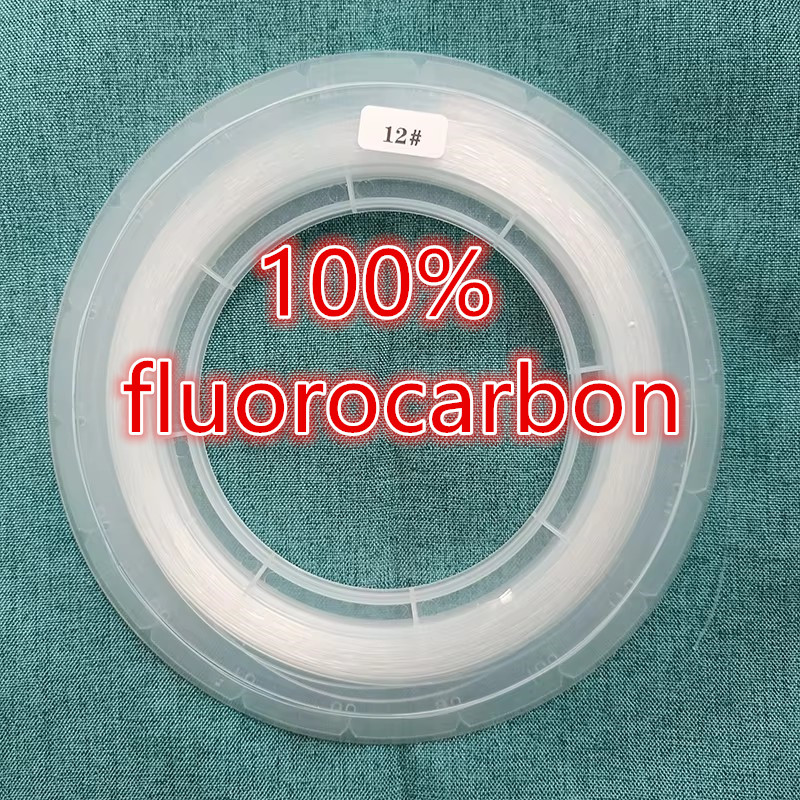 Fluorocarbon Line - 100 متر الصيد الفلوروكربون حجم كبير