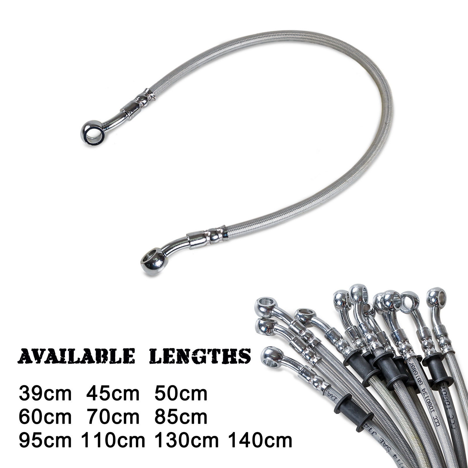 خرطوم زيت فرامل الدراجات النار - مراجعة Braided Line وسعره