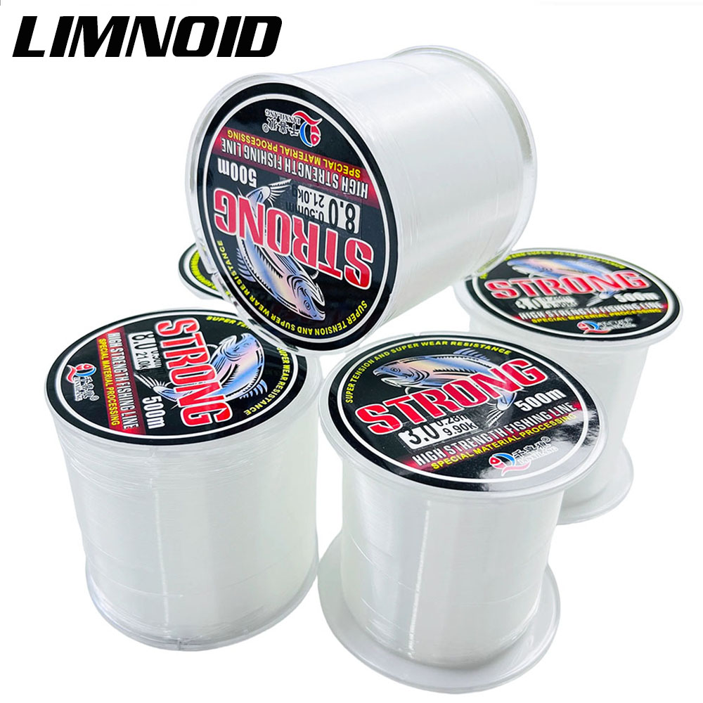خيط صيد نايلون ليمنويد 500 متر - مراجعة Fluorocarbon Line وسعره
