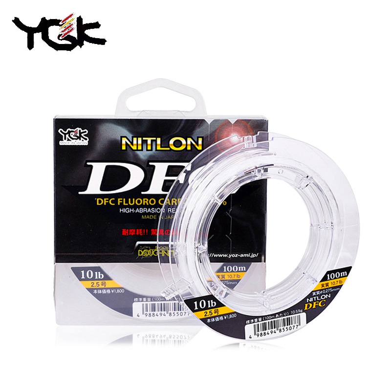 خيط صيد YGK أصلي من الكربون DF - مراجعة Fluorocarbon Line وسعره