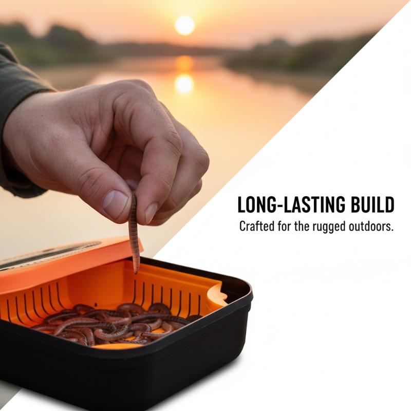 صندوق طعم جديد لصيد سمك الشبوط - مراجعة Fishing Line Box وسعره