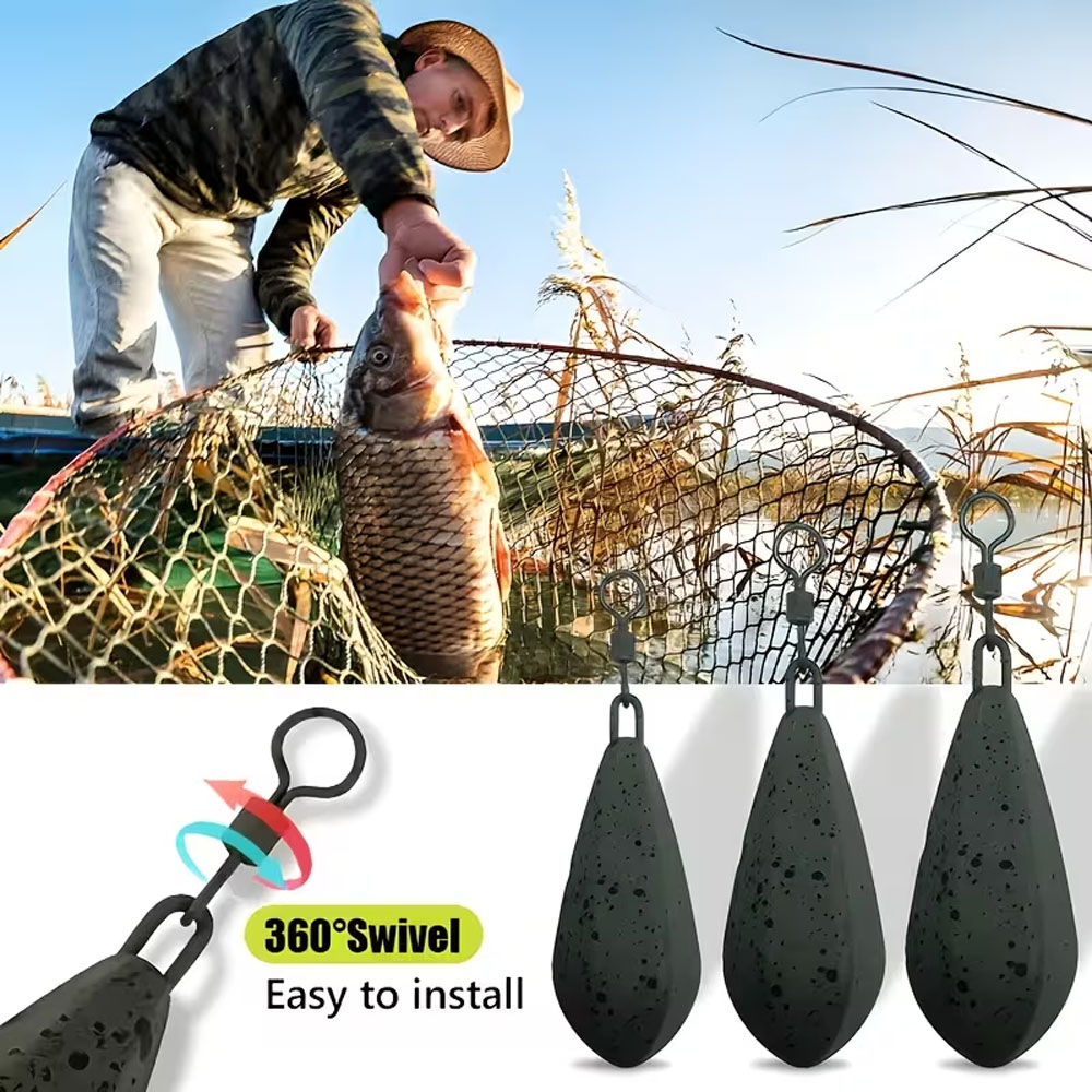 4 عبوات من حوض صيد سمك الشبوط  - مراجعة Freshwater Line وسعره