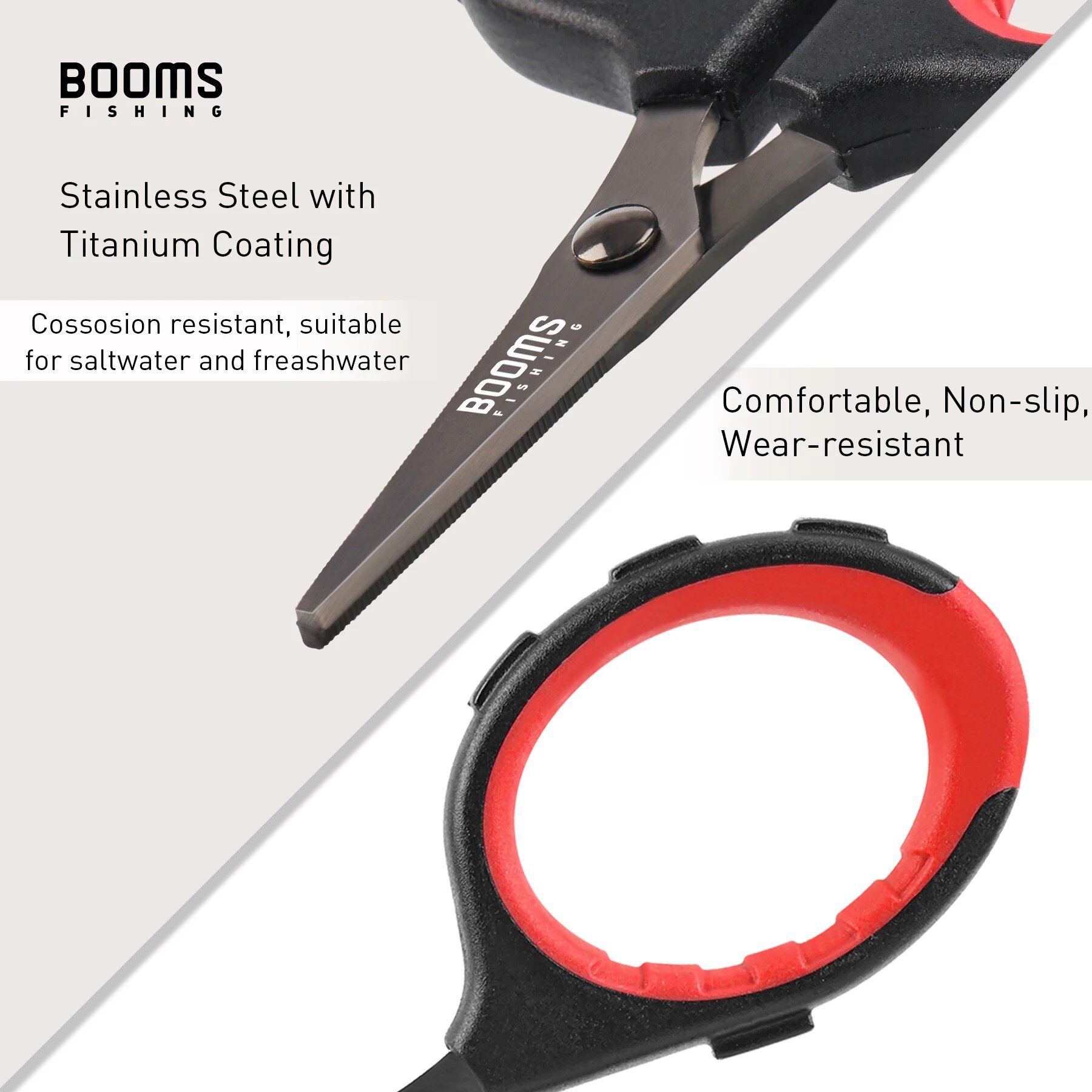 مقصات أسلاك جديلة S05 من Boms  - مراجعة Fishing Line Cutter وسعره