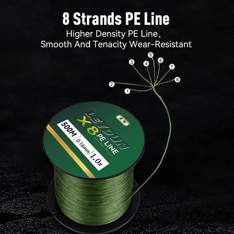 خيط صيد جديد من LEYDUN بطول 50 - مراجعة Ice Fishing Line وسعره