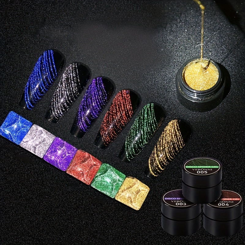 جل سبايدر مكون من 6 ألوان، جل  - مراجعة Copolymer Line وسعره