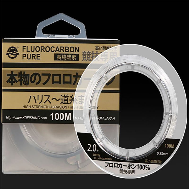 99% فلوروكربون خط الصيد 100 مت - مراجعة Fluorocarbon Line وسعره
