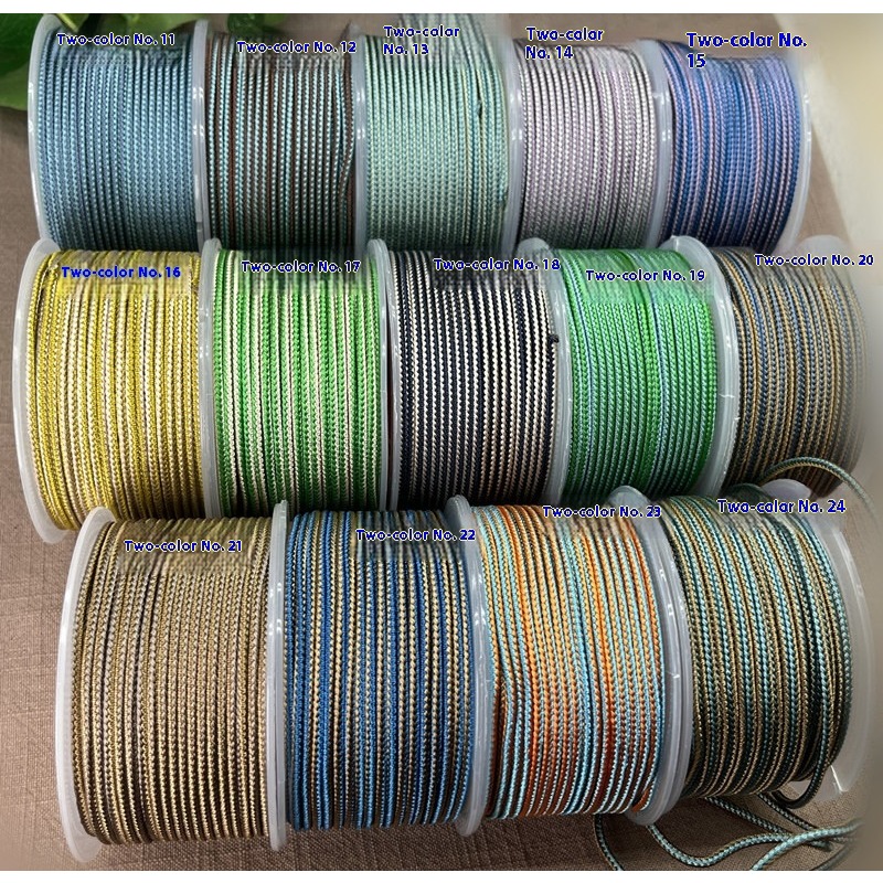 10 متر/لفة 2.5 مللي متر نغمتين - مراجعة Braided Line وسعره