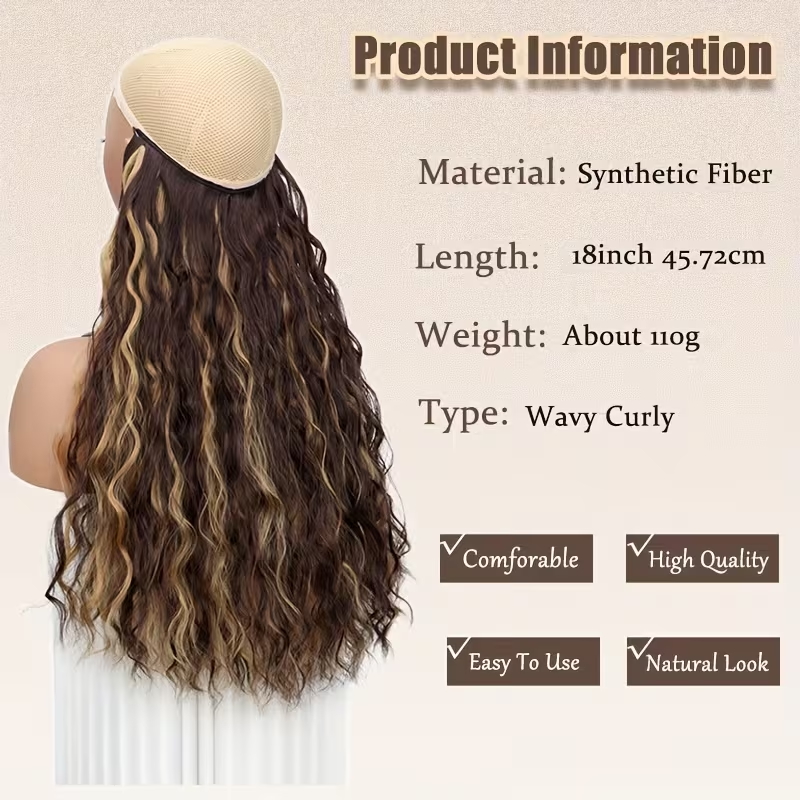 وصلات شعر صناعية طويلة مموجة و - مراجعة Monofilament Line وسعره