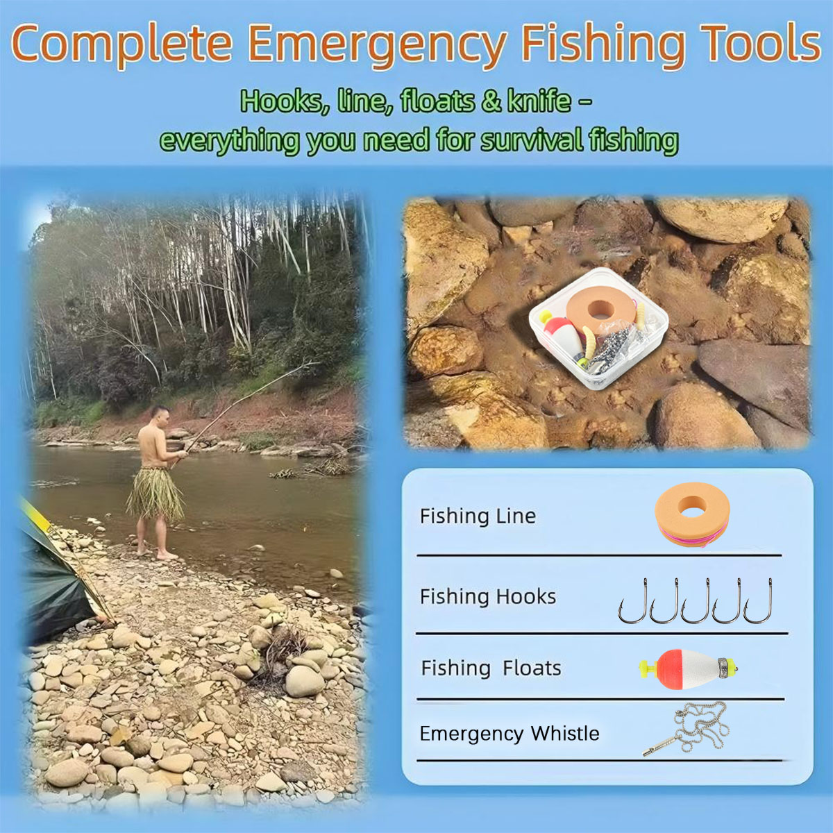 مجموعة أدوات صيد السمك المحمول - مراجعة Fishing Line Box وسعره