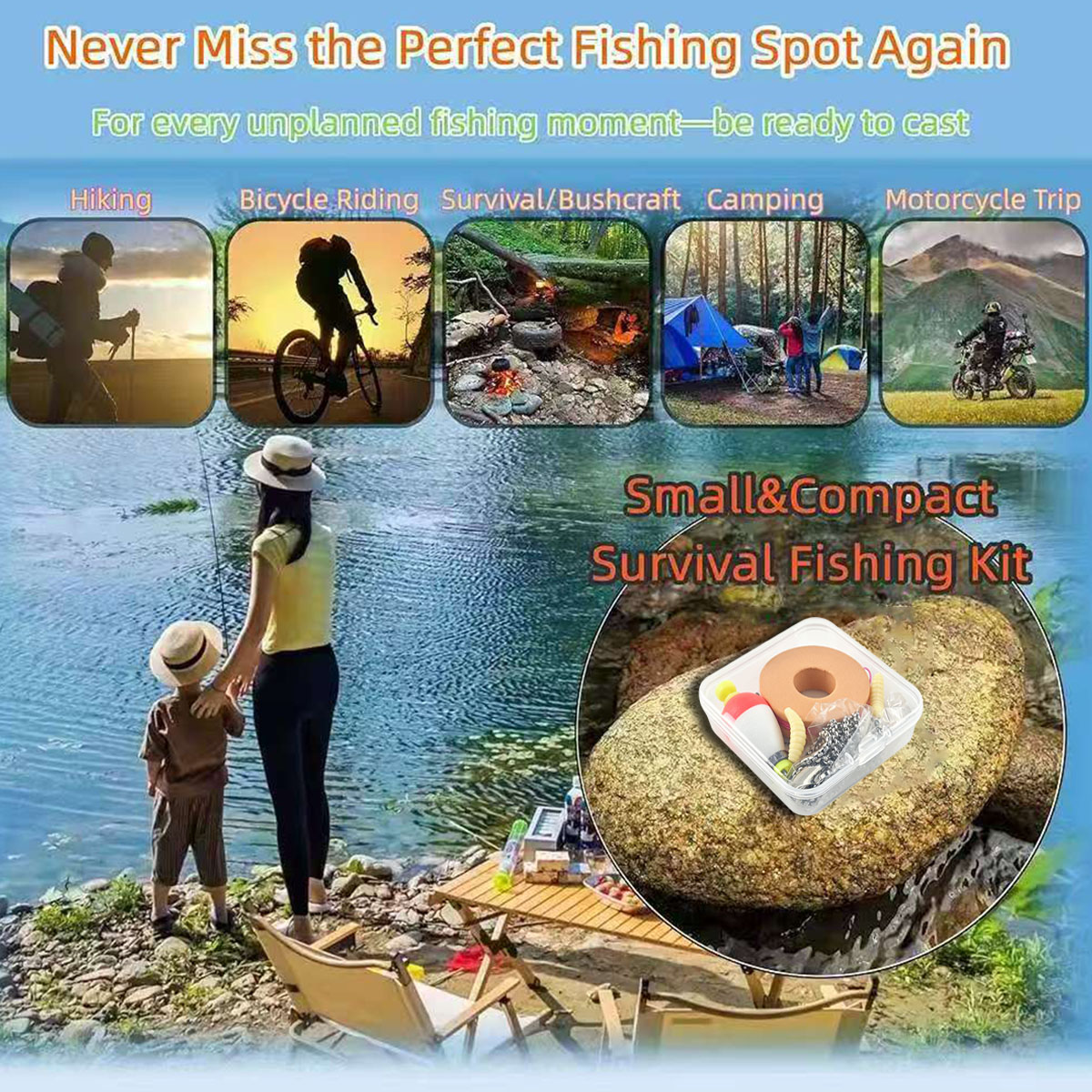 مجموعة أدوات صيد السمك المحمول - مراجعة Fishing Line Box وسعره