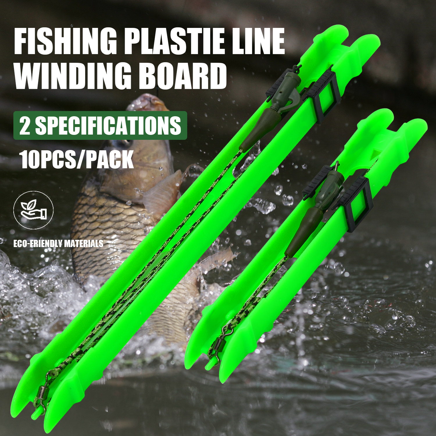 10 قطع من لوحات لف خيوط الصيد  - مراجعة Fishing Line Winder وسعره