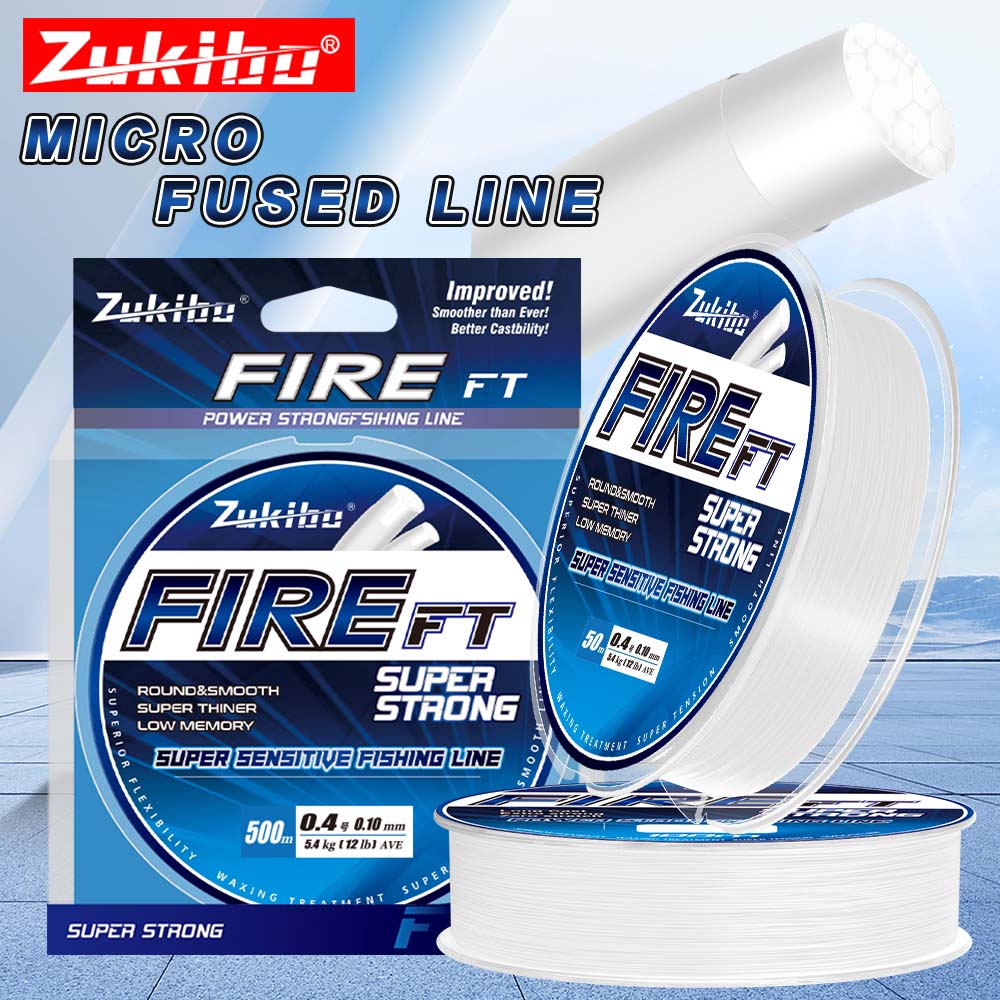ZUKIBO FIRE FT Micro Fused جدي - مراجعة Copolymer Line وسعره