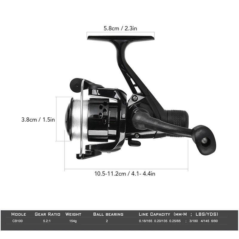 BRAVMAK 2.1/ 2.3 mTelescopic ا - مراجعة Fishing Line Spooler وسعره