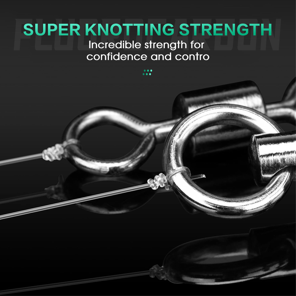 ZUKIBO 100% خط صيد الفلوروكربو - مراجعة Fluorocarbon Line وسعره