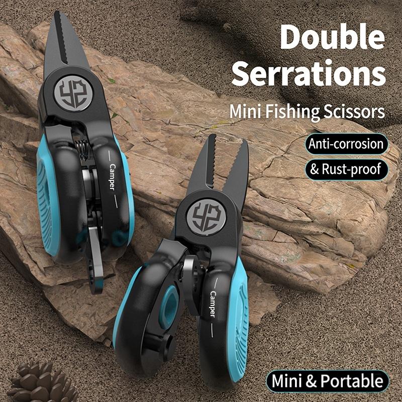 مقص صيد محمول من الفولاذ المقا - مراجعة Fishing Line Cutter وسعره